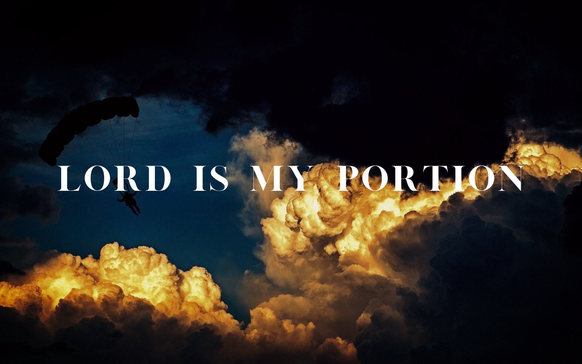 Lord is my Portion